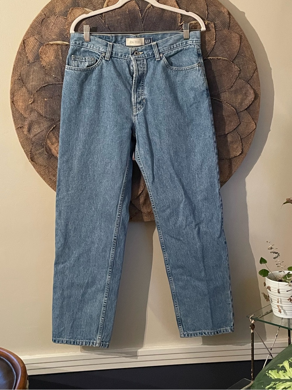 GAP Vintage Low-rise Button Fly Ankle Jeans